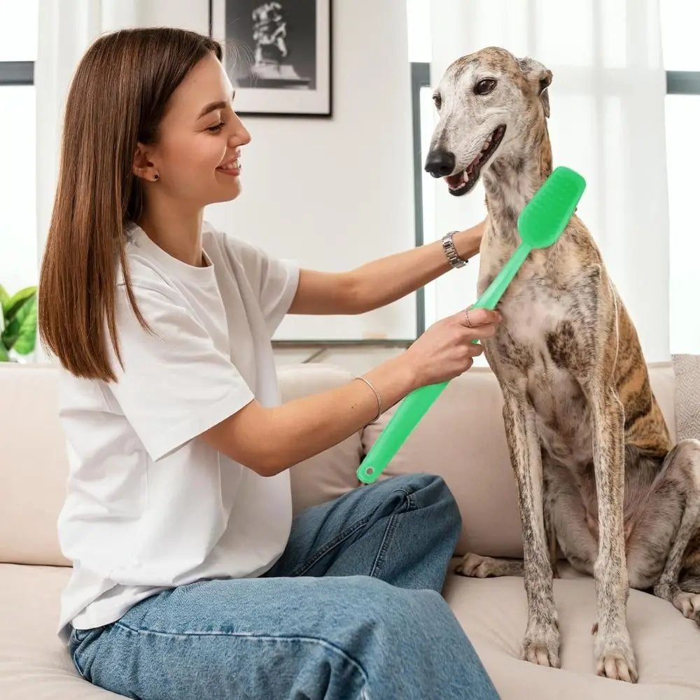 Huge Comedy Item Oversized Gag Novelty Bath Brush Party Favor Photo Shoots Props Shower Brush Candy Color Long Handle Peaceful Pleasures Health and Wellness