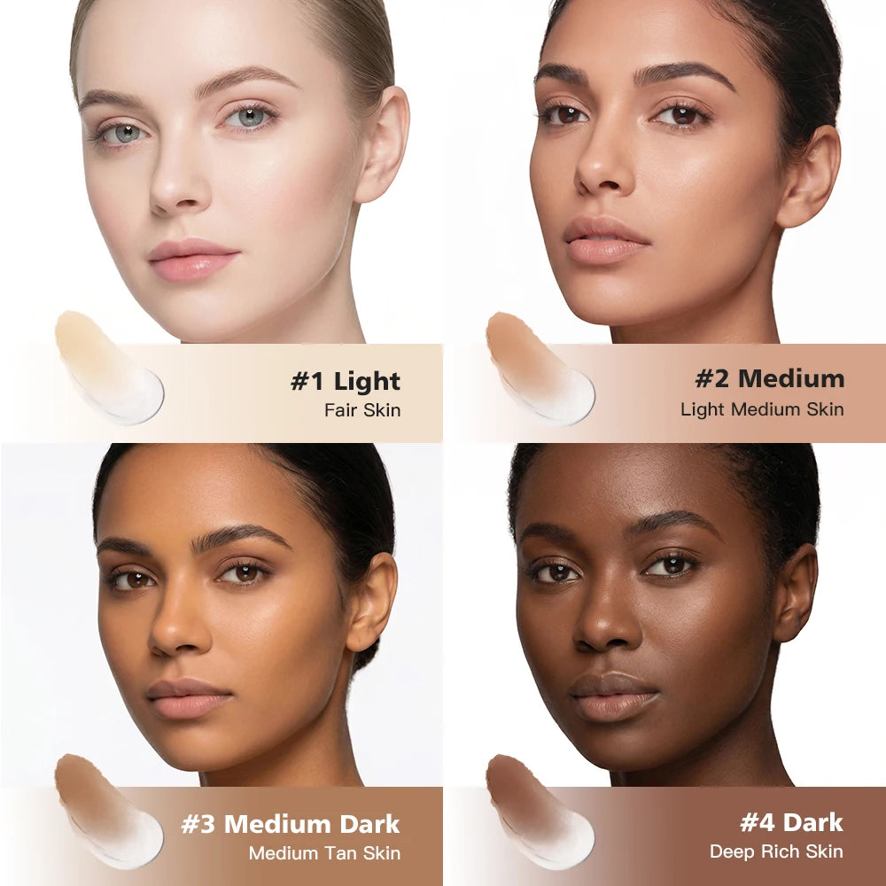 Color Changing Foundation Auto Skin Tone Matching 12H Long Lasting Light Medium Coverage Natural Dewy Face Makeup Peaceful Pleasures Health and Wellness