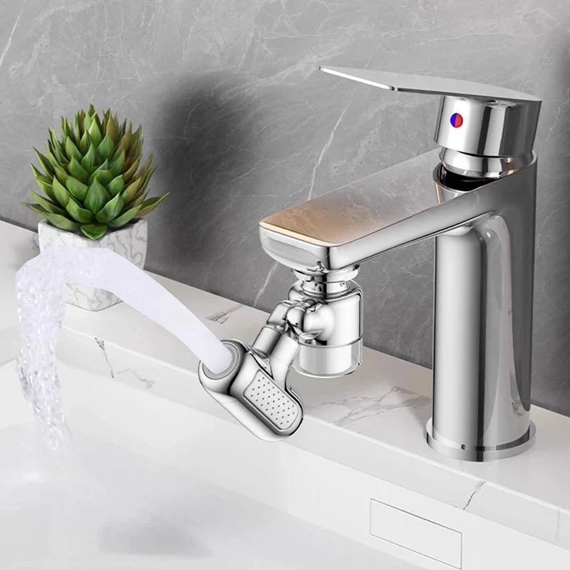 4-Speed Rotating Faucet Extender – Filter & Splash-Proof Head