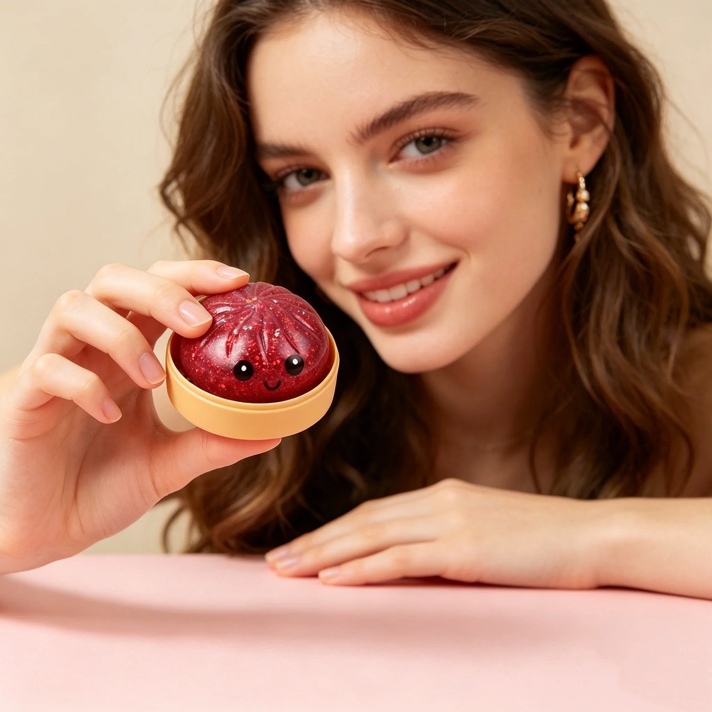 Kawaii Bread Squeeze Toy – Slow Rising Sensory Ball for Kids & Adults