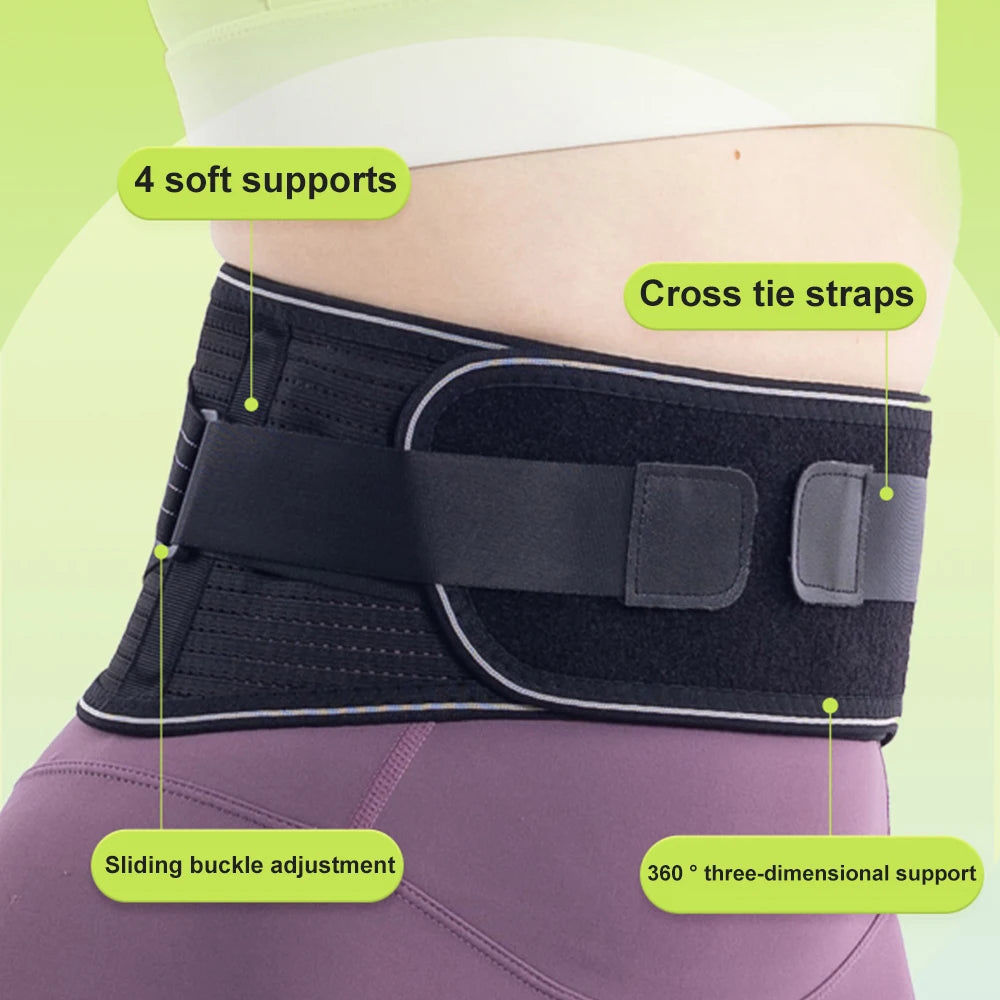 WEFITON Back Brace for Lower Back Pain | Breathable, Unisex Back Support Brace Peaceful Pleasures Health and Wellness