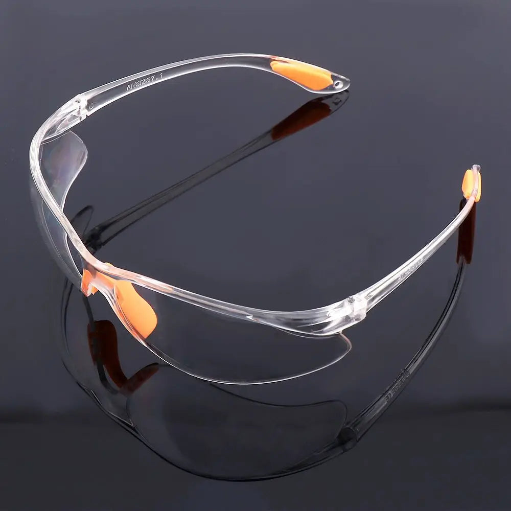 Anti-Impact Safety Goggles | Clear Polycarbonate Eye Protection