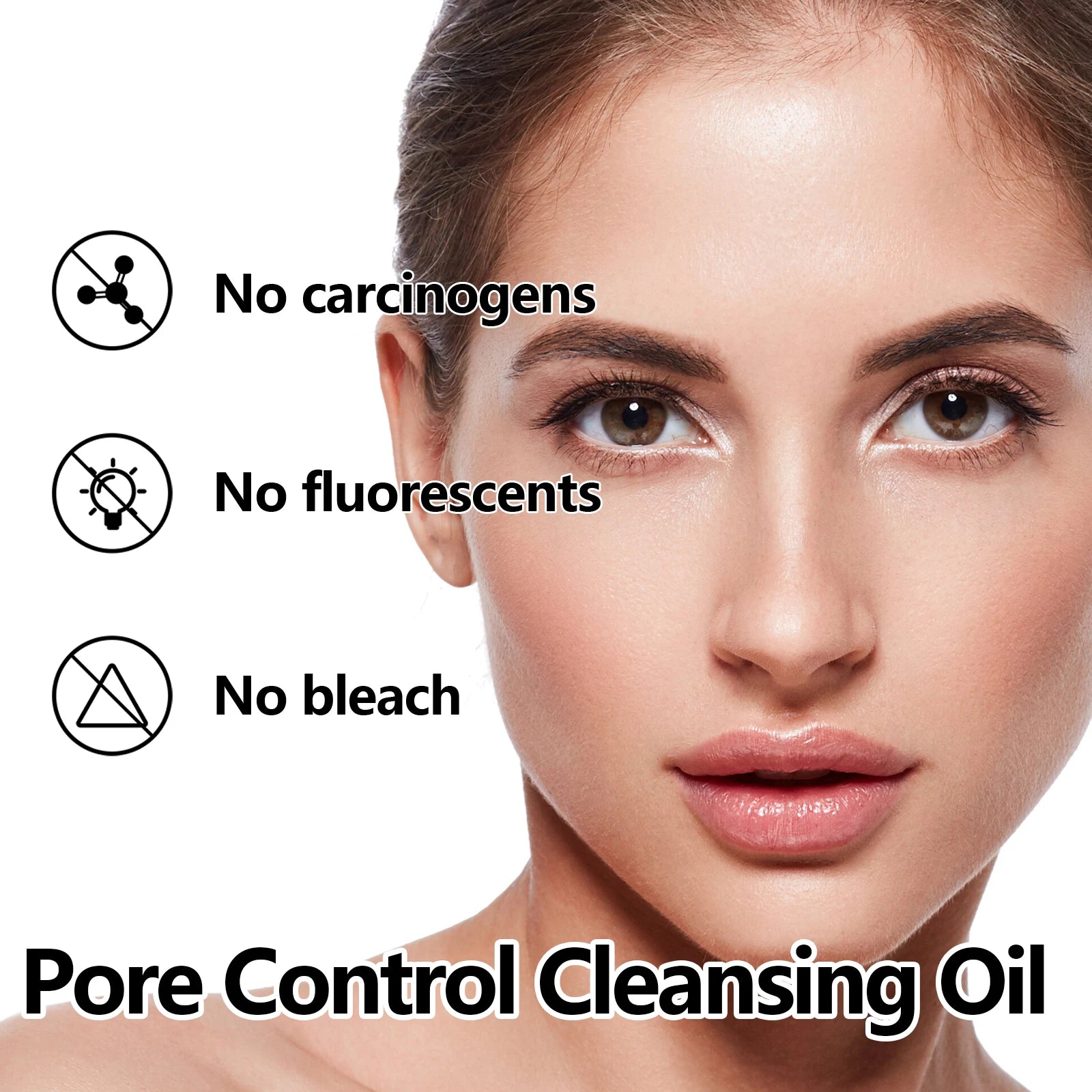Pore Control Makeup Removal Cleansing Oil Gentle Makeup Removal Caring Skin Moisturizing Brightening Deep Cleansing Pore Skin Peaceful Pleasures Health and Wellness
