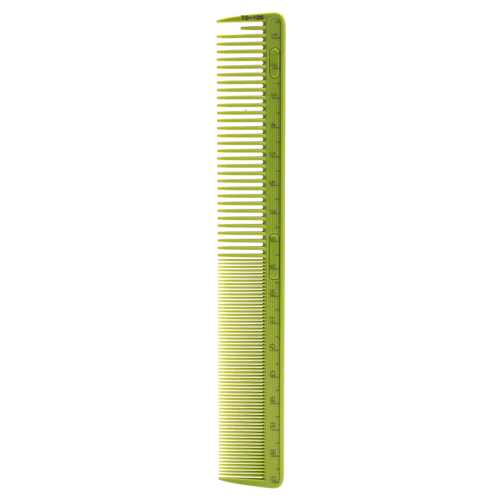 1/9Pcs Professional Hairdressing Scale Comb Barber Styling Set Hair Styling Heat Resistant Cutting Comb Styling Tools Peaceful Pleasures Health and Wellness A