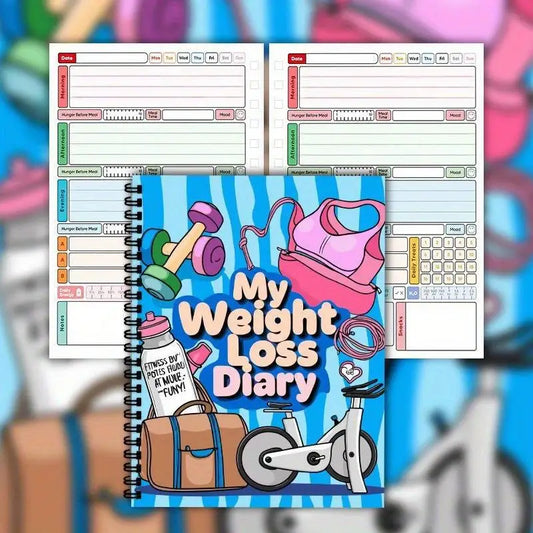 Weight Management Plan Book My Diary 12 Weeks Fitness Journal Peaceful Pleasures Health and Wellness
