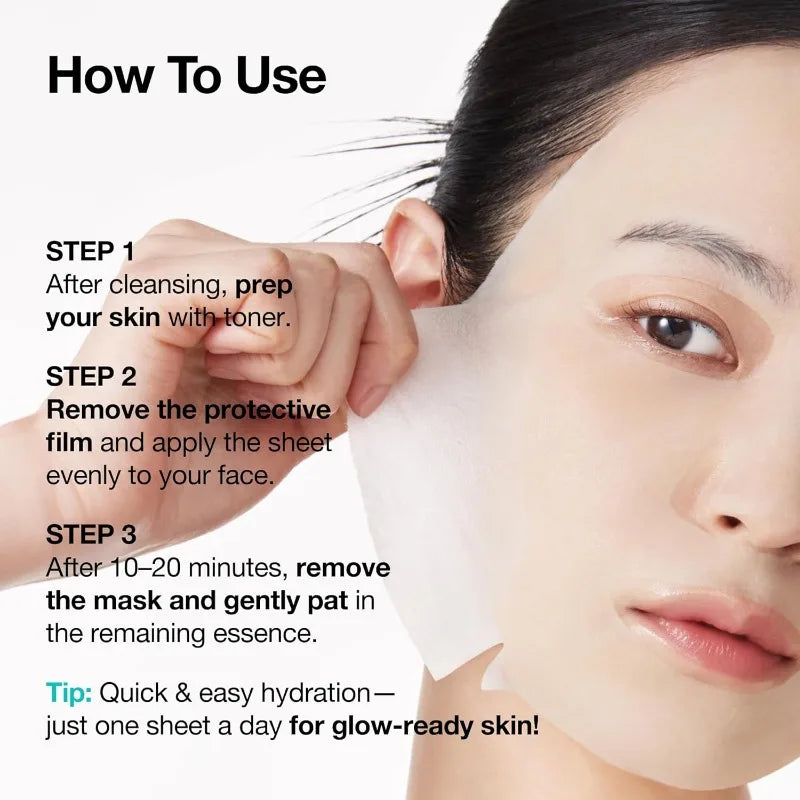 Anua PDRN Hyaluronic Acid Serum Mask – K-Beauty 10 Sheets