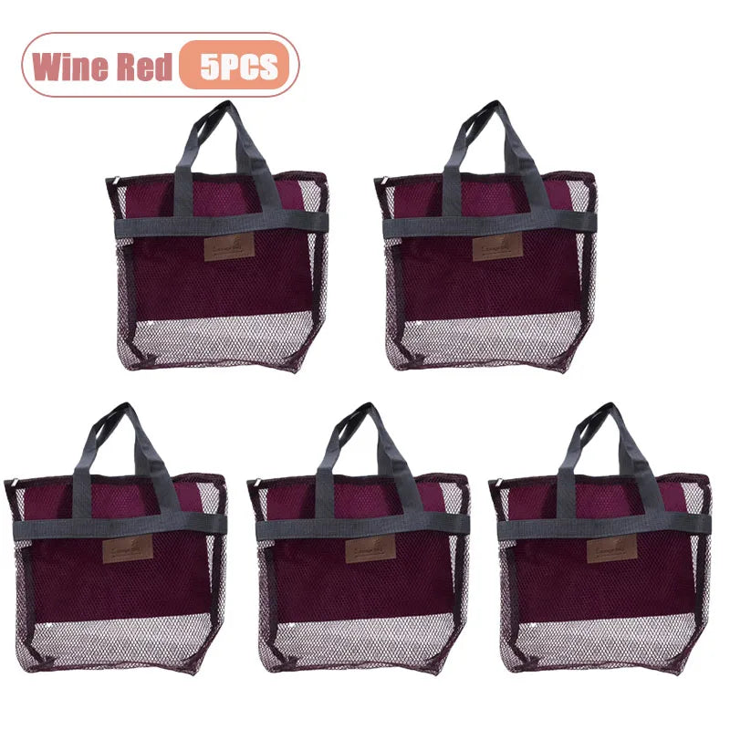 Large Mesh Beach Tote Bag – Pool, Gym & Travel Storage