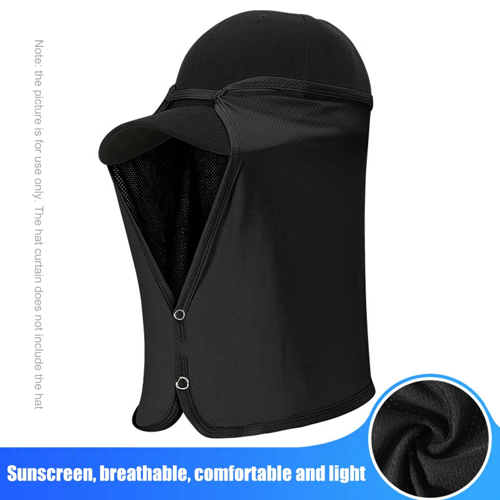 UPF50+ Hat Shield Cover – Breathable Sun & Neck Protection Peaceful Pleasures Health and Wellness