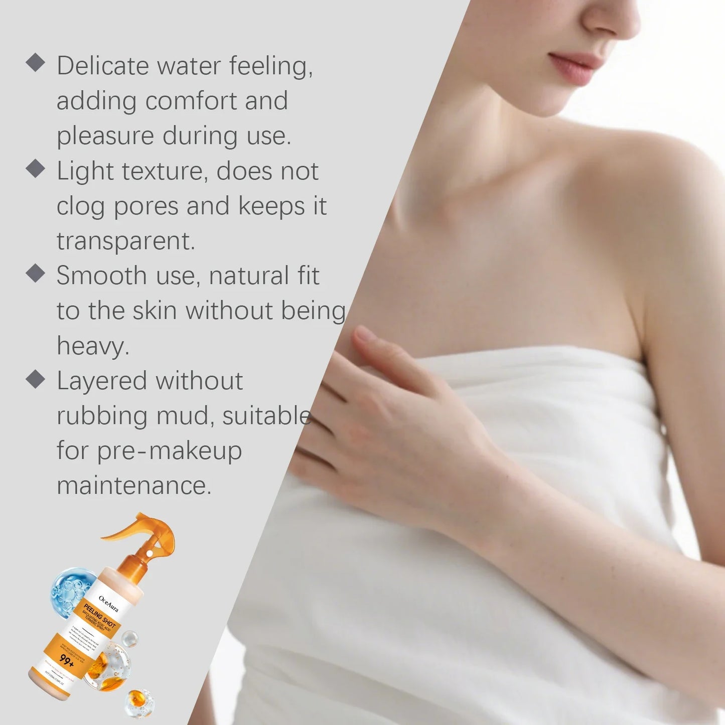 Kojic Acid & Turmeric Exfoliating Body Spray | 100ml