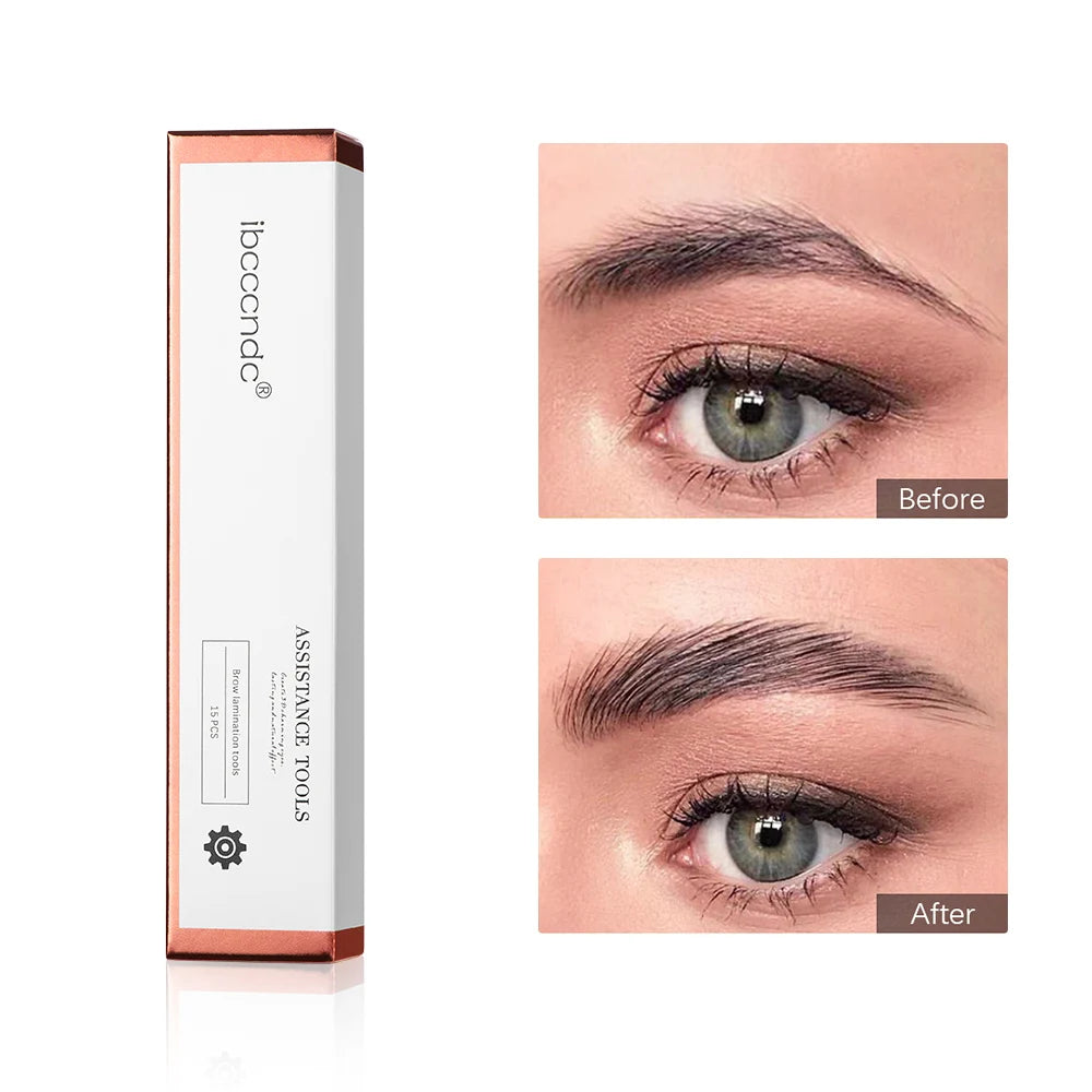 Pro Brow Lift Perming Eyebrow Lifting Brow Lamination Kit with Cling Film Nutrition Keratin Perming Lotion for Home Use Peaceful Pleasures Health and Wellness