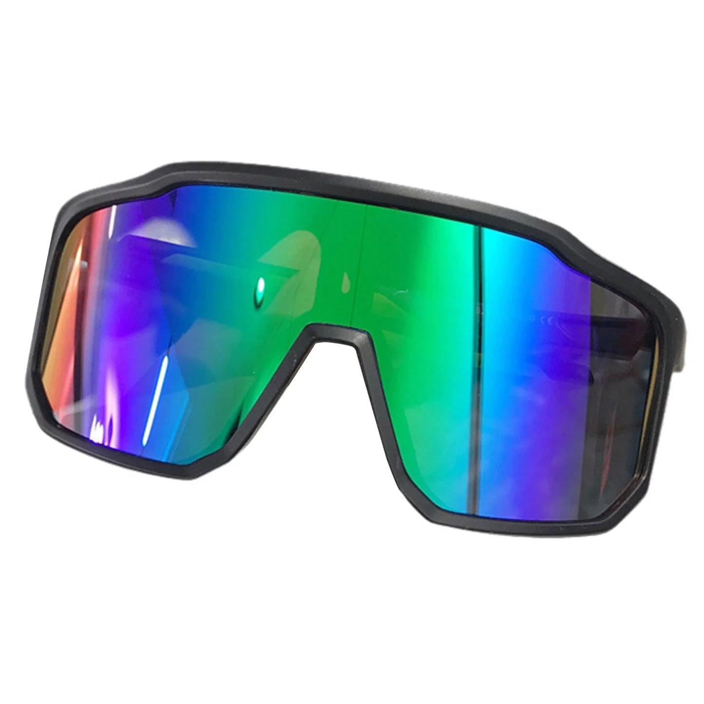 Windproof Cycling Glasses Lightweight Large Frame Sun Protection Goggles for Women and Girls Outdoor Wearings Peaceful Pleasures Health and Wellness D