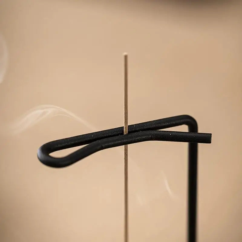 Smoke Waterfall Incense Holder | Wooden Zen Downward Flow Burner