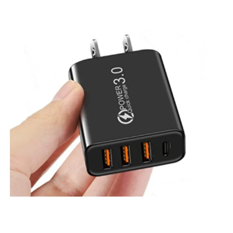 20W USB-C PD Fast Wall Charger – iPhone & Samsung Compatible