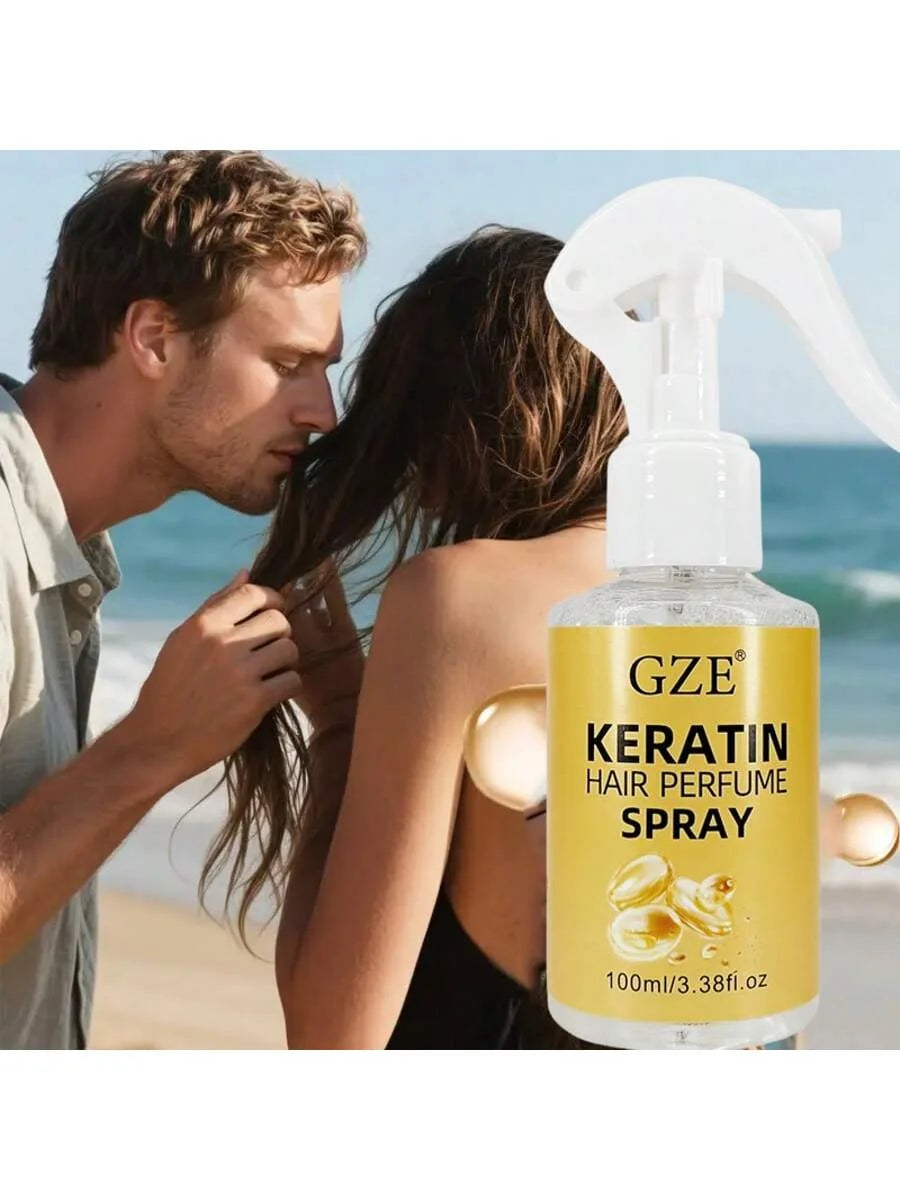 GZE Keratin Hair Perfume Spray – Moisturizing Silky Hair Mist