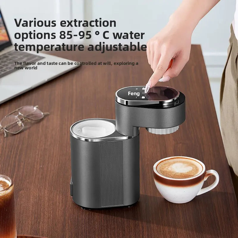 Portable Automatic Espresso & Drip Coffee Maker – Hot & Cold