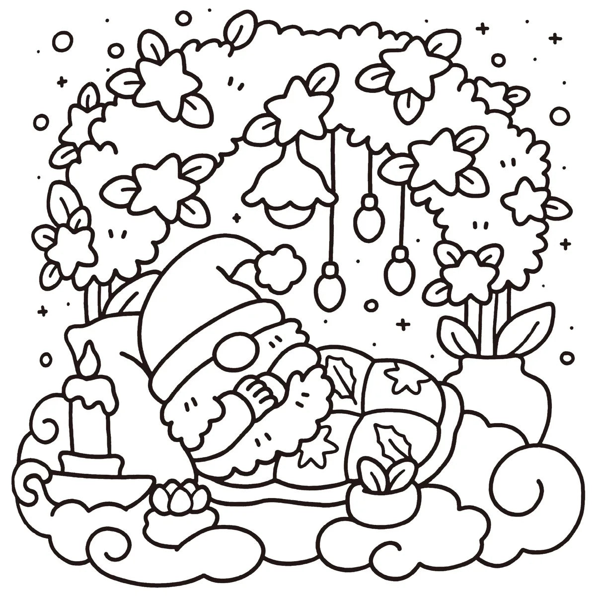 Adult Coloring Book Stress Relief Relaxation Art Therapy Cute Designs