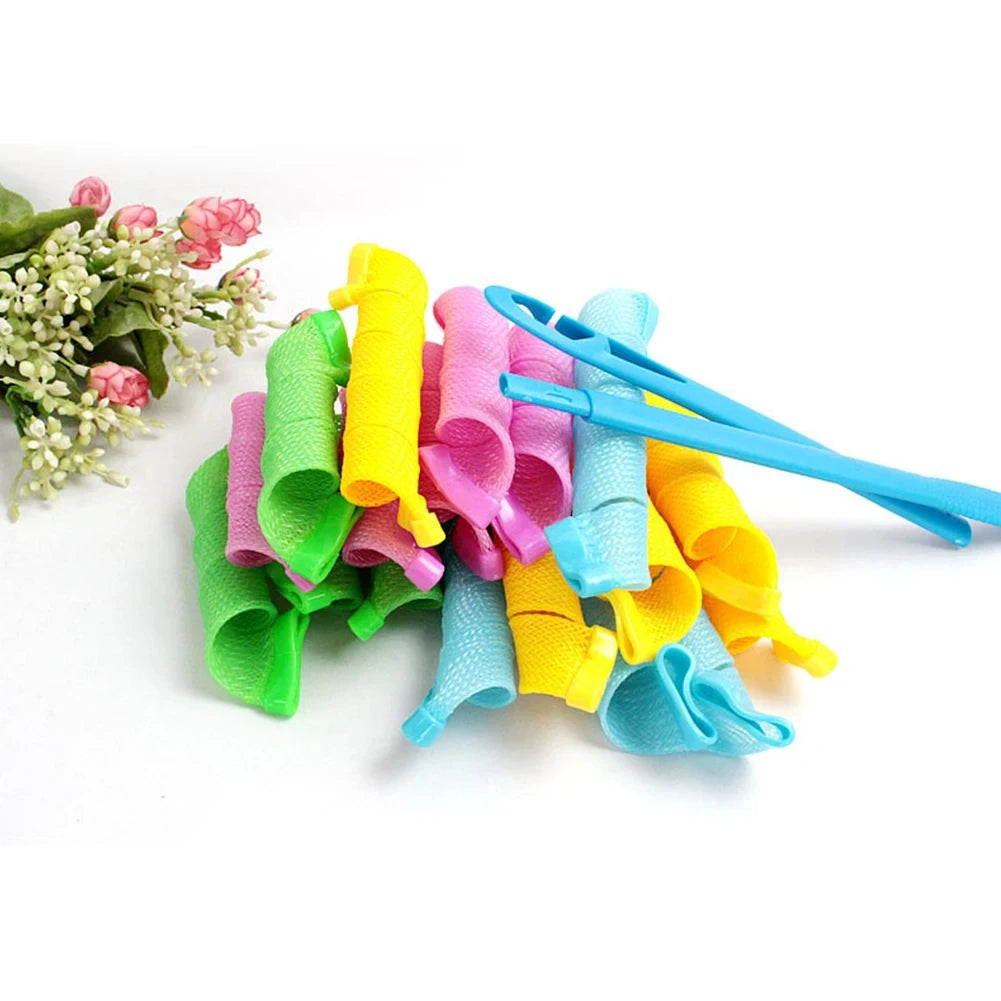 18-Piece Magic Hair Curler Wave Formers & Roller Set