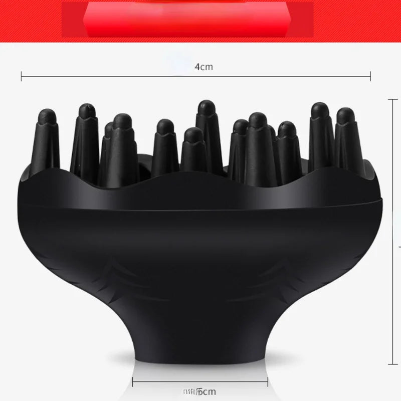 Curly Hair Funnel Shape Durable Care Nylon Styling Accessory Multifunction Hairdressing Hairdryer Diffuser Nozzle Salon Cover Peaceful Pleasures Health and Wellness