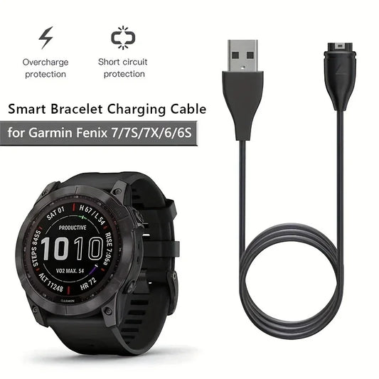 Garmin Smartwatch Charger Cable – Fenix, Forerunner & Venu Peaceful Pleasures Health and Wellness