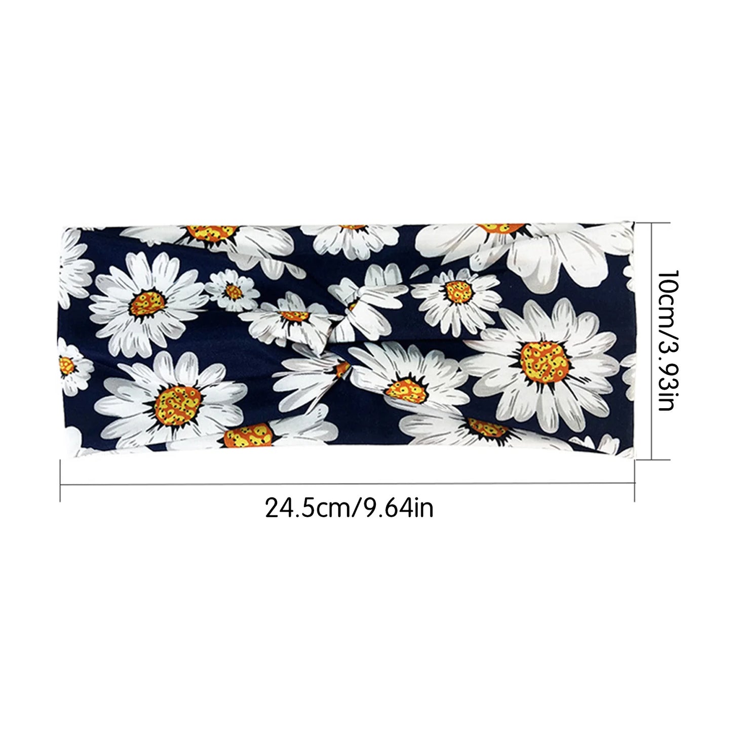 Women's Elastic Sports Headbands Running Fitness Headband Twisted Design Hairband for Workout Gym Yoga Hair Band Peaceful Pleasures Health and Wellness