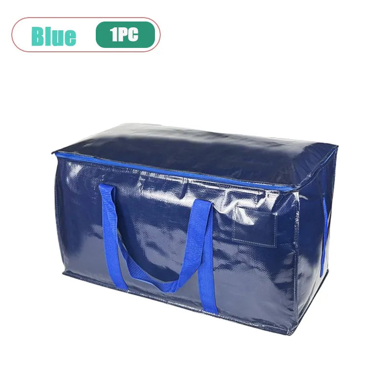 Large Heavy Duty Waterproof Woven Moving Storage Bag – Foldable
