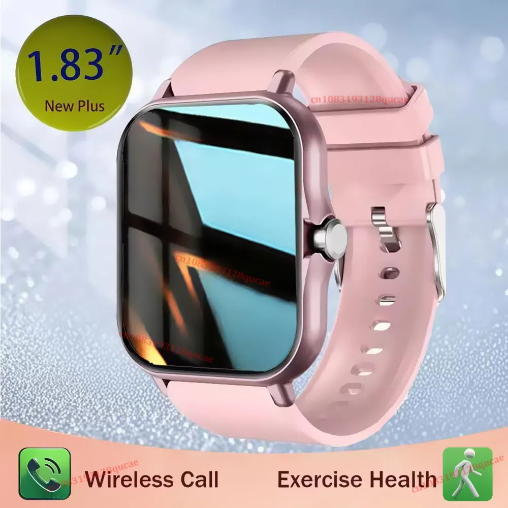 HW12 Smart Watch 1.83" HD – Calls, Fitness & DIY Dials