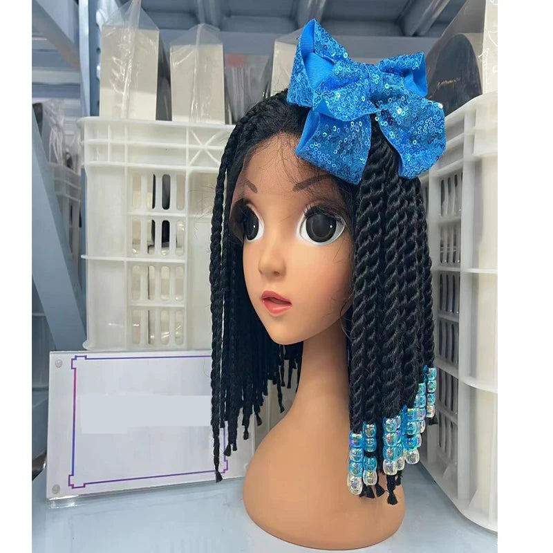Christmas Sequin Bows Girl Ponytail with Beads Kids Ponytail Braids Kids Ponytail Hair Extension Peaceful Pleasures Health and Wellness colors 3 China Mainland