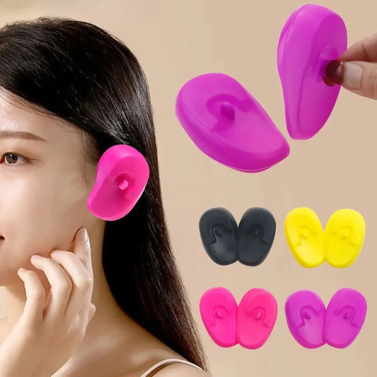 Silicone Ear Covers | Waterproof Protectors for Hair Dye & Shower Ear Protector Cover Peaceful Pleasures Health and Wellness