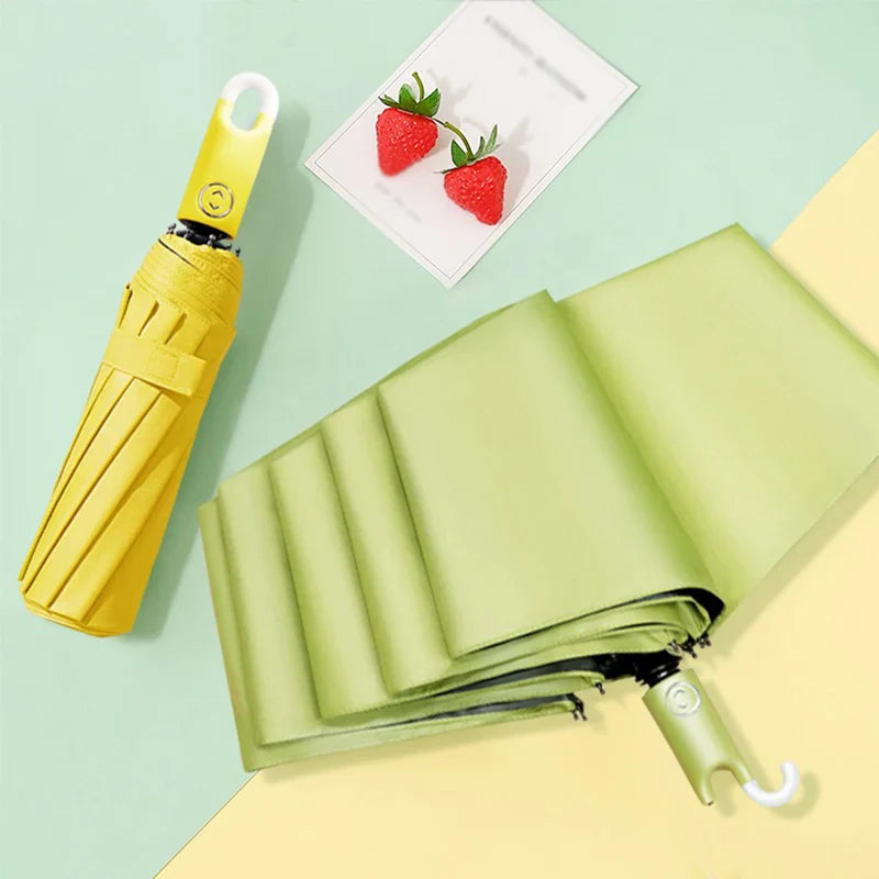 Automatic Folding Umbrella – UV Sun & Rain Protection