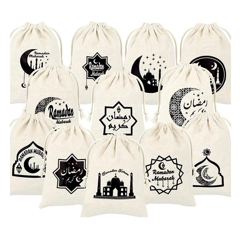 Eid Mubarak Candy & Eidi Money Bags | Ramadan Islamic Gift