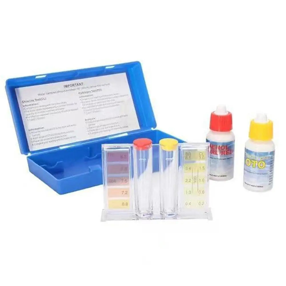 PH Chlorine Water Quality Test Kit for Pools and Spas Peaceful Pleasures Health and Wellness Default Title