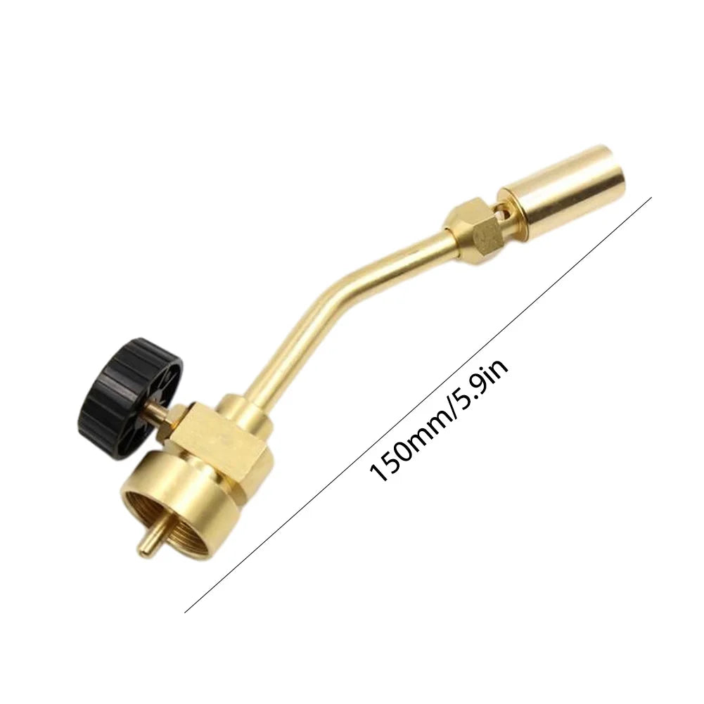 Full Copper Spray Torch Nozzle Pencil Flame MAPP Gas Welding Torch High Temperature Heating Flame Gun for Soldering/Brazing Peaceful Pleasures Health and Wellness
