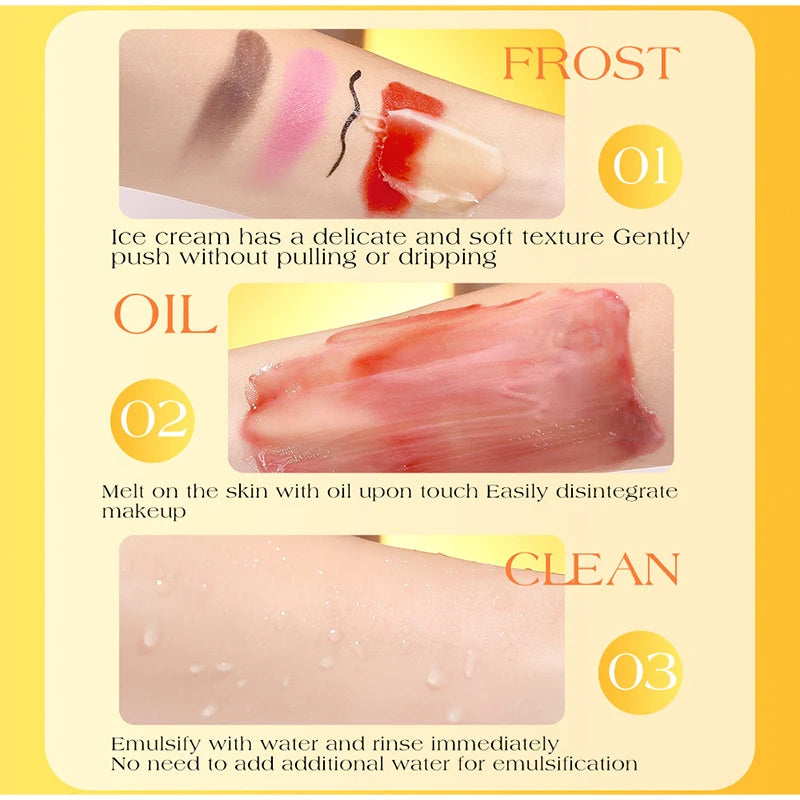 Vitamin C Cleansing Balm Easily & Effectively Remove Makeup Deeply Cleanses Nourishes Skin Refreshed & Non-greasy Cleansing Balm Peaceful Pleasures Health and Wellness