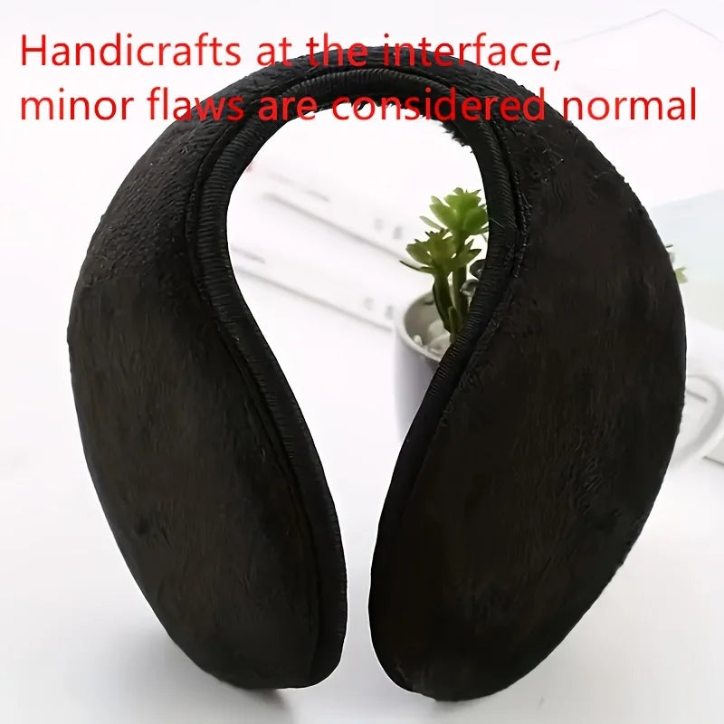 1 piece of winter plush ear cover, suitable for both men and women - warm ear protection, ideal for activities like skiing, cycl Peaceful Pleasures Health and Wellness