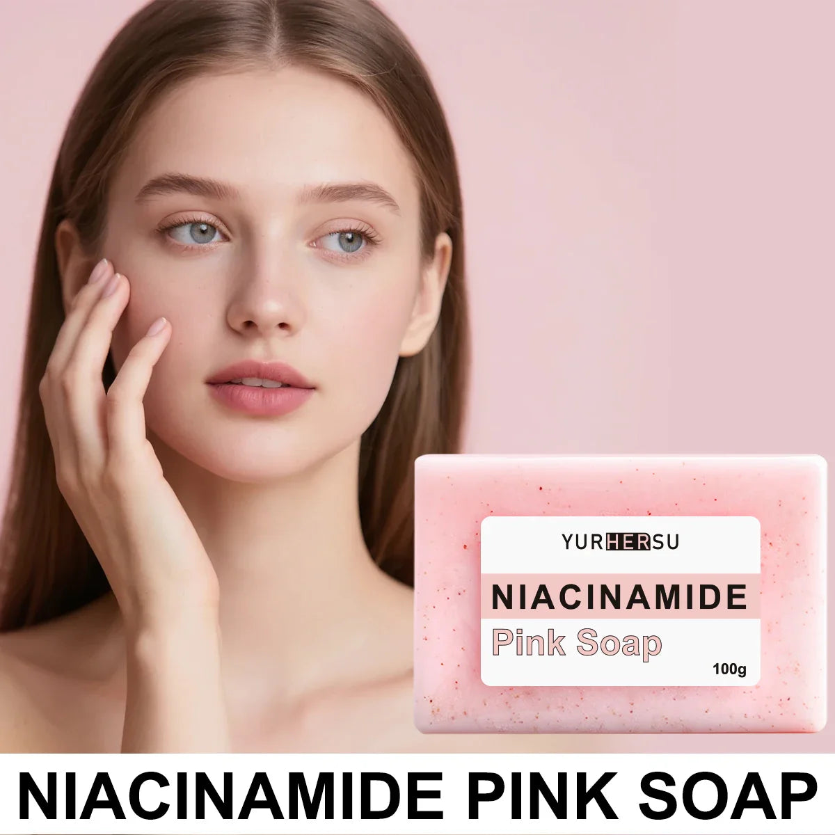 YURHERSU Niacinamide Brightening Soap – Dark Spot & Cleanse