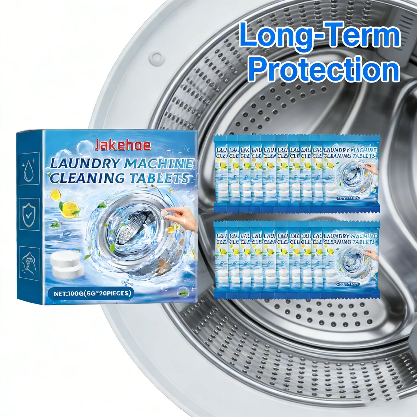 Washing Machine Cleaning Tablets Drum Laundry Sink Remove Dirt Eliminate Odors Reduce Bacterial Growth Washing Machine Cleaner Peaceful Pleasures Health and Wellness