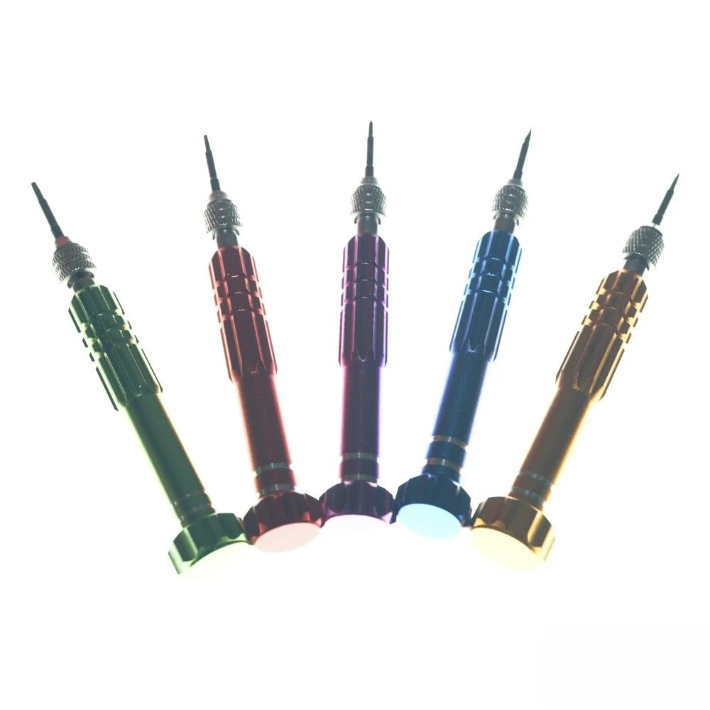 ESPLB 5 in 1 Screwdriver Repair Opening Disassemble Tool Kit Precision Screwdriver Set for iPhone 4 5 6 6s for Samsung Galaxy Peaceful Pleasures Health and Wellness