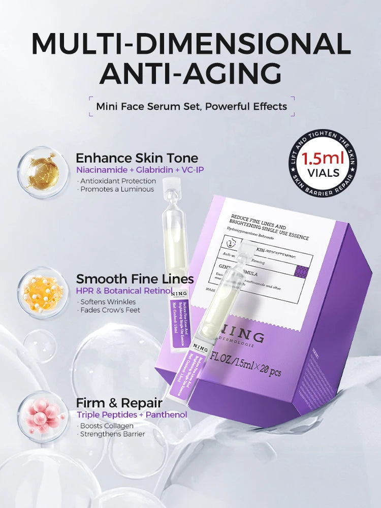 Niacinamide Face Ampoule Serum – Salicylic Acid & Peptides