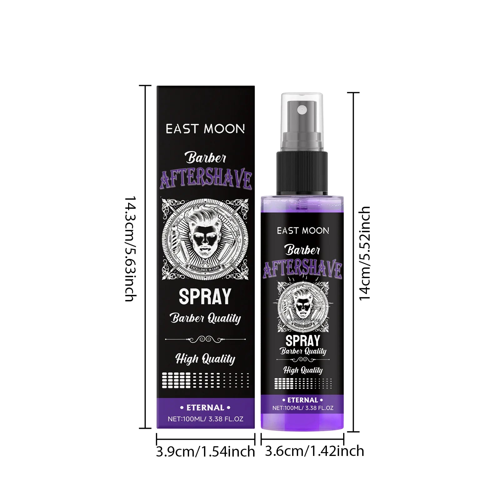 Men's Moisturizing Aftershave Spray – Hyaluronic Acid & Aloe Peaceful Pleasures Health and Wellness