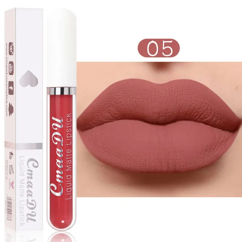 IFANYUO 6-Pc Matte Liquid Lipstick Set – Waterproof Velvet Lip Gloss