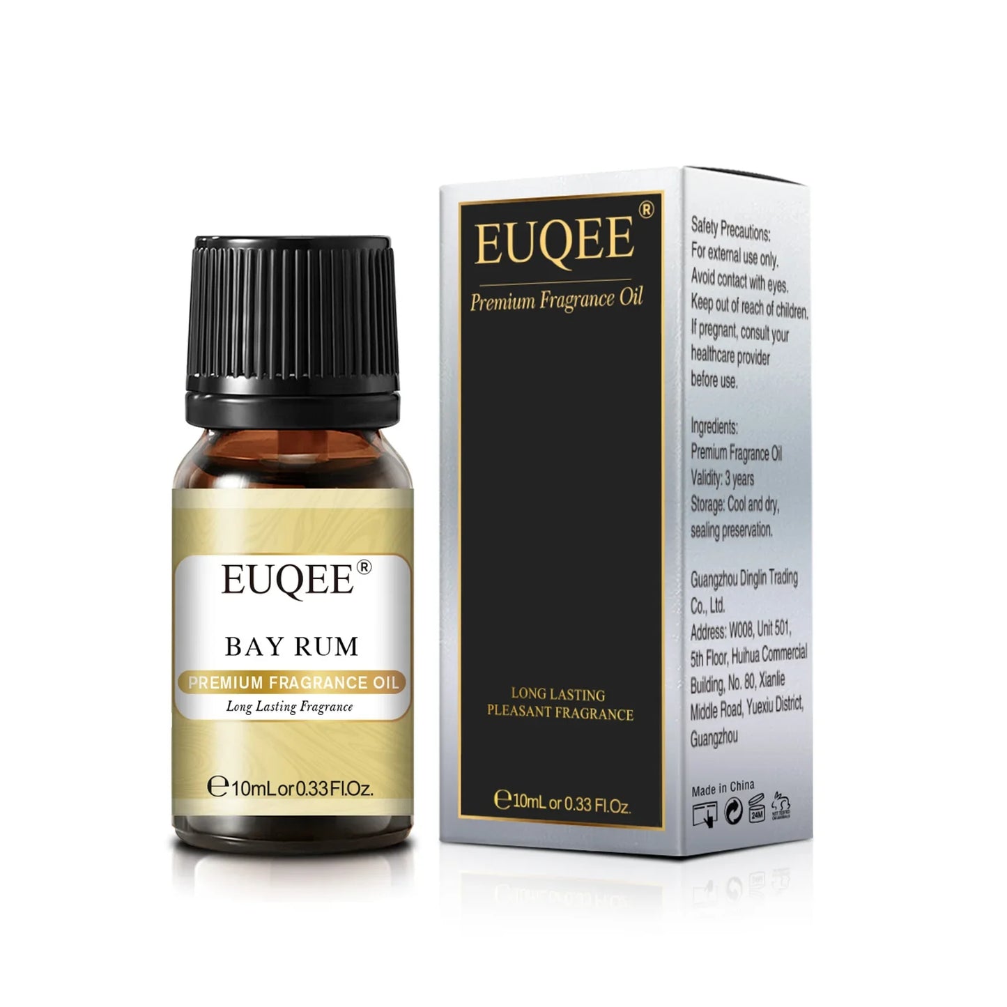 EUQEE 10ml Fragrance Oil – Reed Diffuser, Candle & Aromatherapy