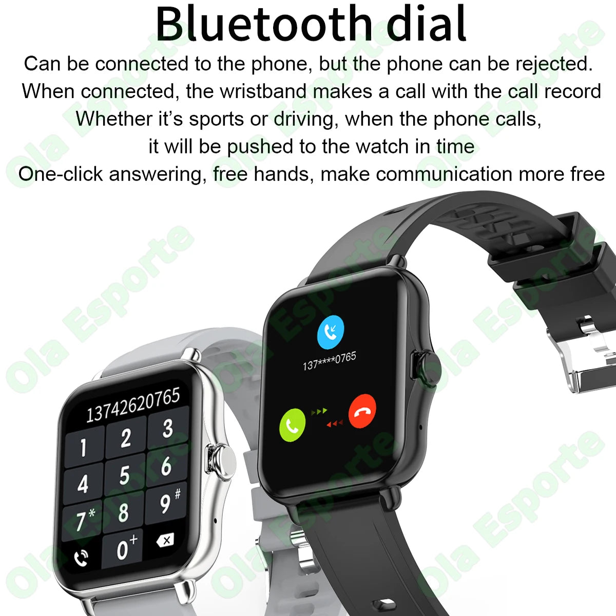 Multifunctional Smart Watch – Bluetooth, Fitness & Sleep Tracker