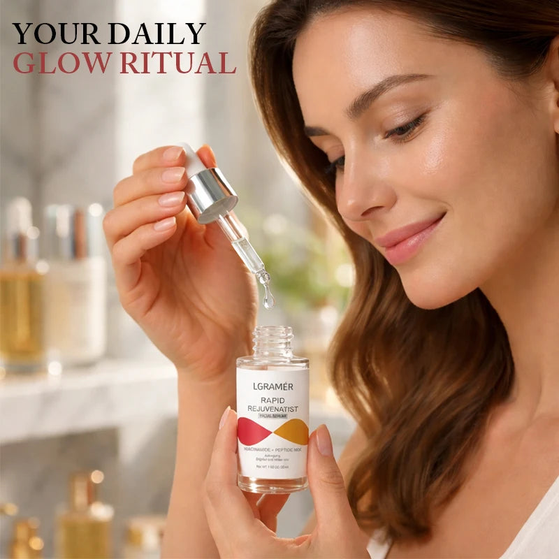 30ml/50ml Niacinamide Peptide Facial Serum, Anti-Aging Brightening Essence for Even and Whitening Skin Tone Peaceful Pleasures Health and Wellness