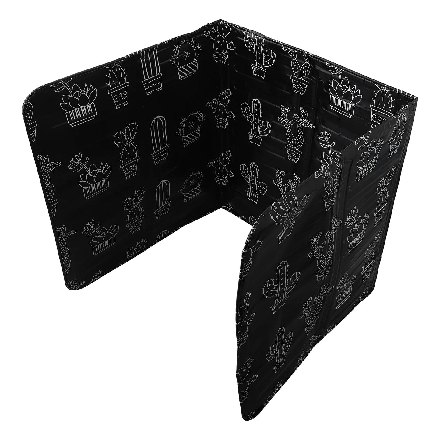 Anti-oil Splash Baffle Folding Aluminum Film Oil Barrier Frying Pan
