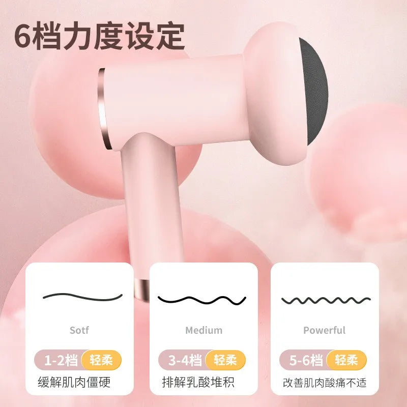 Body Massager, Home Massage Stick With 5 Massage Heads, Convenient Fat Pusher, Wireless Charging, Handheld Whole Body Kneading Peaceful Pleasures Health and Wellness