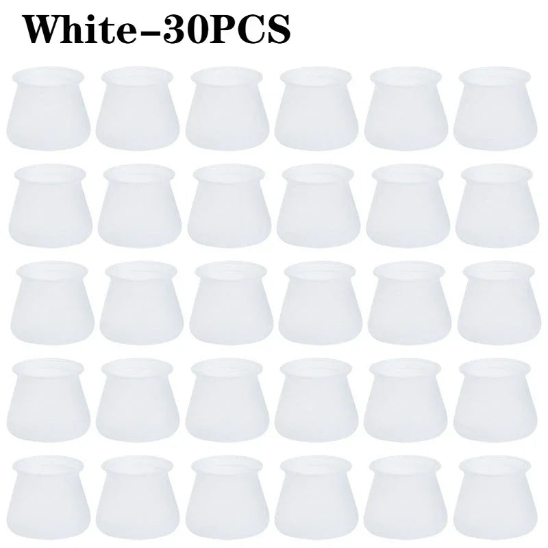 Silicone Chair Leg Caps | Anti-Slip Floor Protector Pads