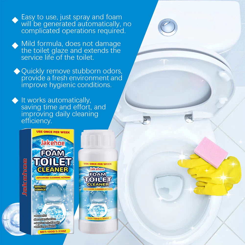 360° Foaming Toilet Bowl Cleaner – Descaling & Deodorizing