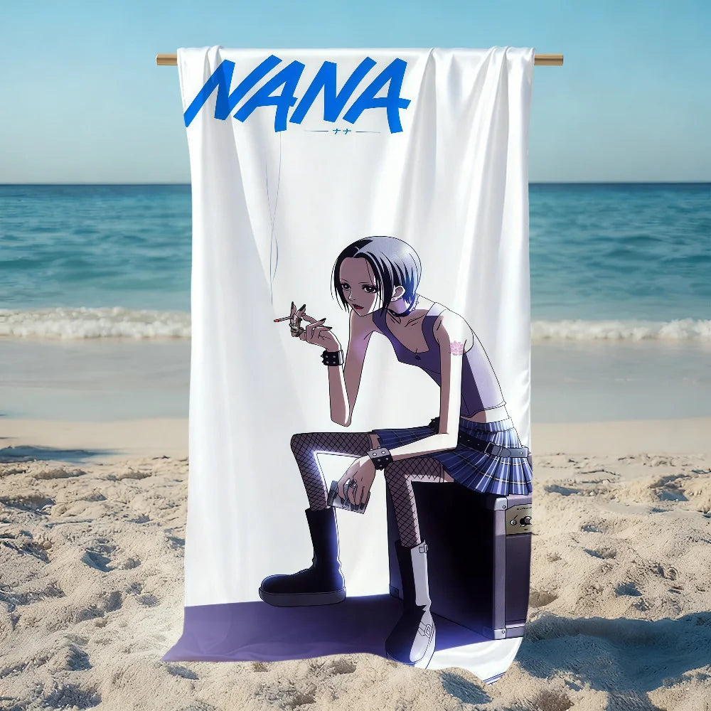 Nana Osaki Anime Quick-Dry Beach Towel | Soft Microfiber Pool Towel