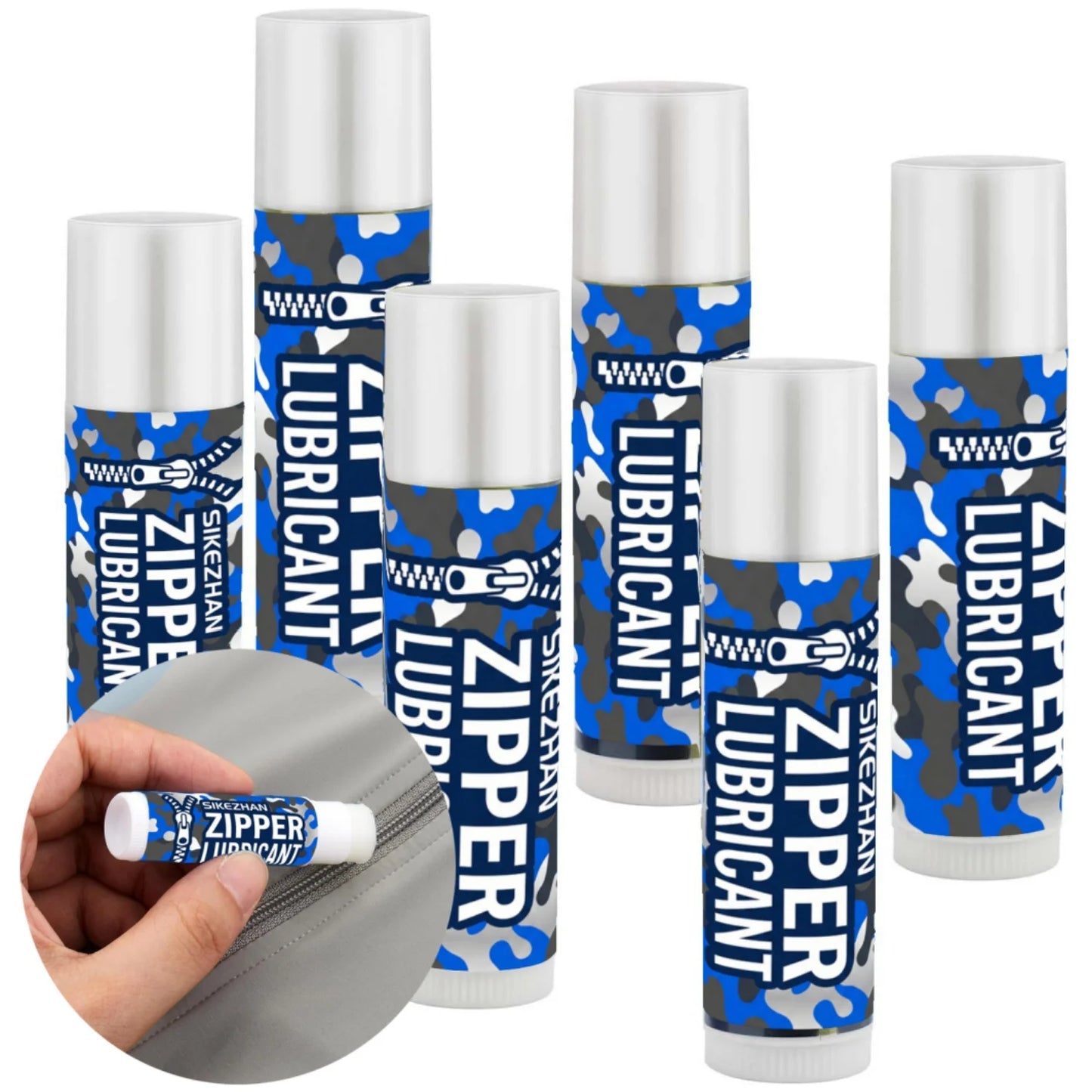 Zipper Wax Lube Stick Marine Grade Lubricant for Wetsuits Boat Bimini Tops Coolers Tents. Waterproof & Odorless Zip Care Peaceful Pleasures Health and Wellness