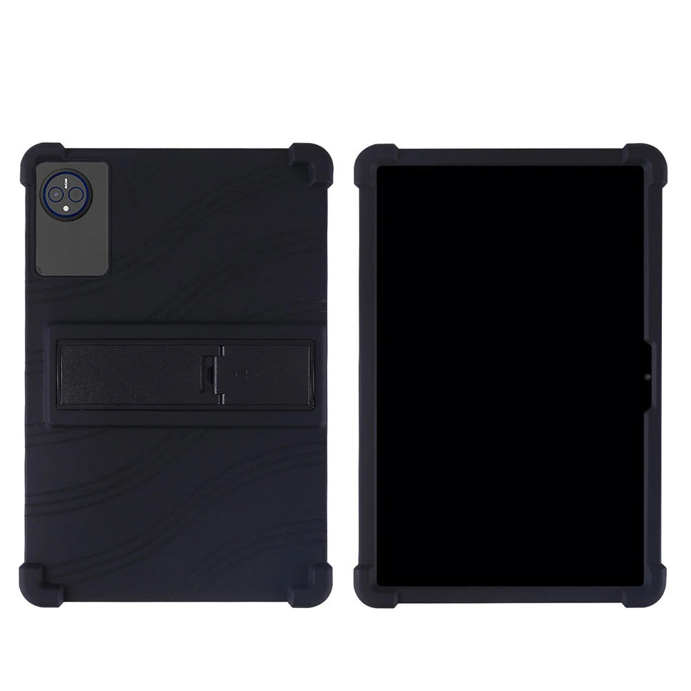 For HEADWOLF WPad7 Tablet Model Case Shockproof Cover 10.95 Inch Soft All-Inclusive Drop-Proof Protective Case Peaceful Pleasures Health and Wellness black